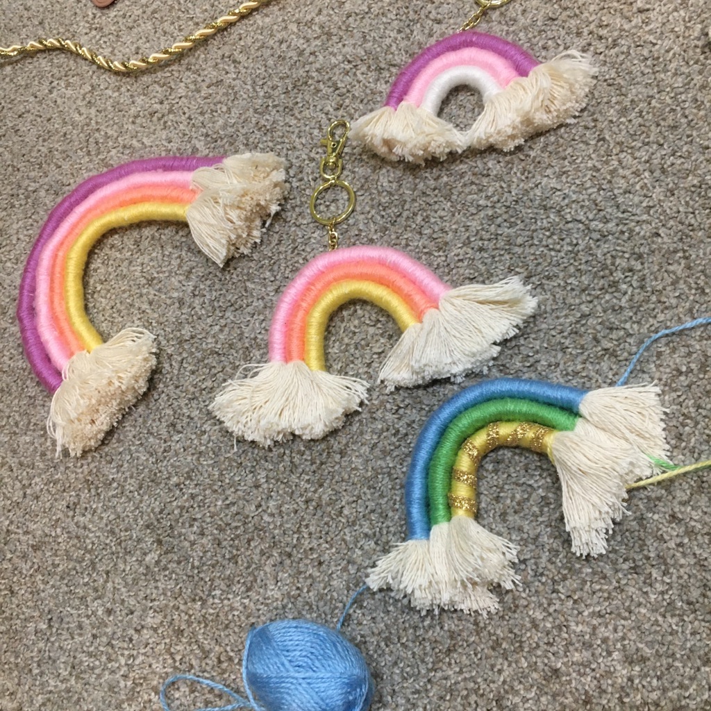 Macrame Keychain!!